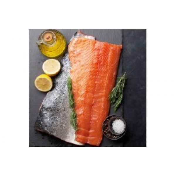 Fresh Salmon Sushi Fillet With Skin 4/5 - 1.5Kg