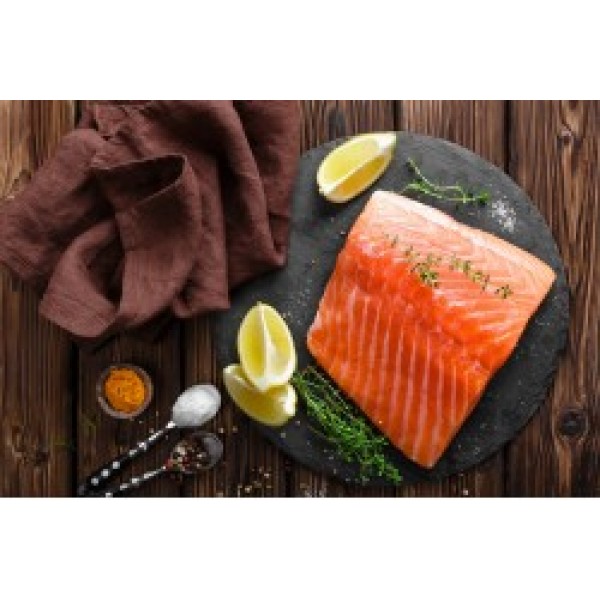 Fresh Salmon Sushi Fillet Skinless 4/5 - 1.5Kg