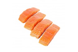 Salmon Fillet Steak Without Skin Norway Frozen - Per 1Kg