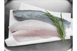 Sea Bass Fillet With Skin (4/6) - Per 500gm 