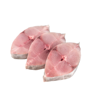 Fresh Sheri/Emperor Fish Steaks With Skin M - Per ...