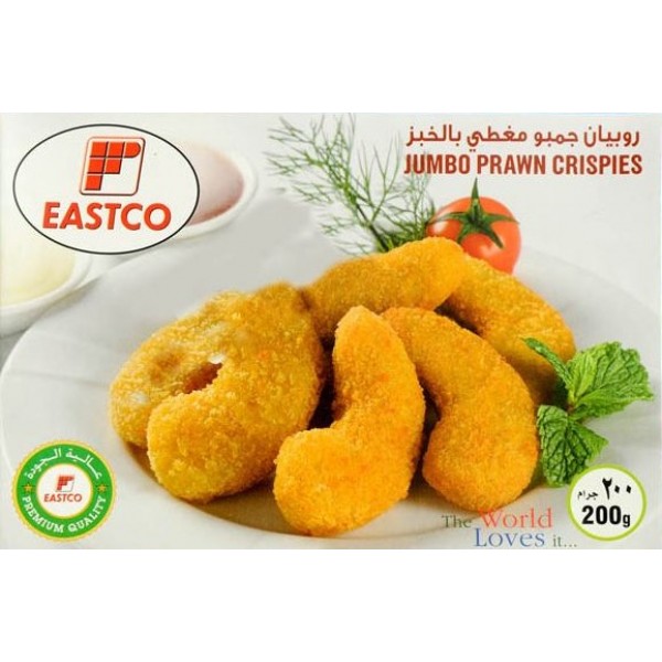 Eastco Breaded  Jumbo Shrimps Crispies - Per 500Gm
