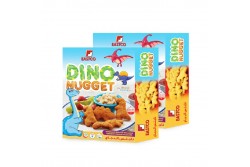 Breaded Chicken Dino Nuggets Eastco Twin Pack - Per 2x400Gm