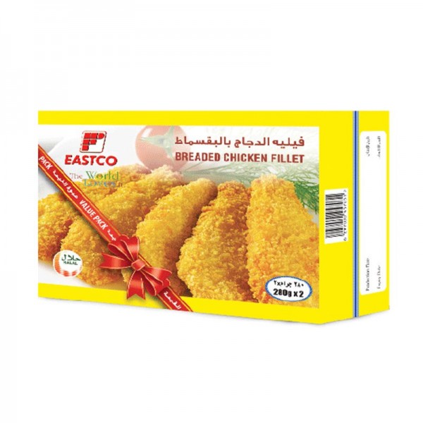 Breaded Chicken Fillet Twin Pack Eastco