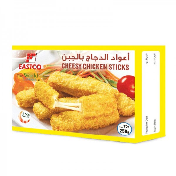 Breaded Cheese Chicken Sticks Eastco - Per 250gm