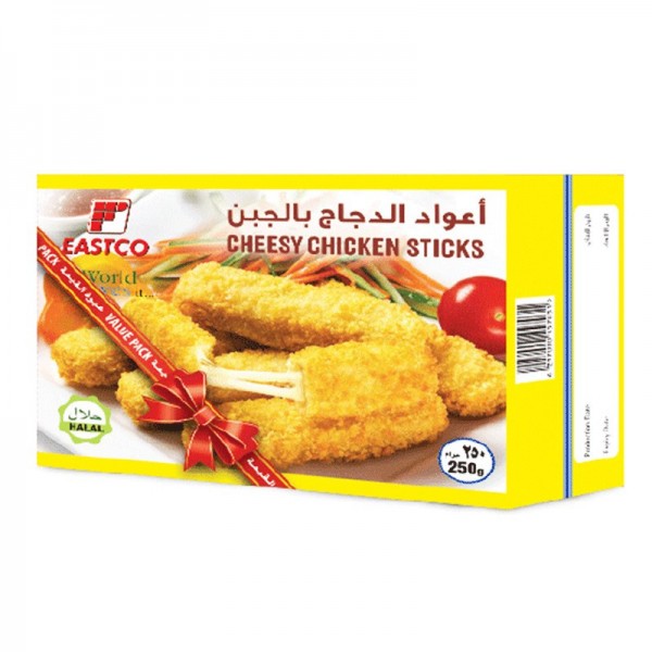 Breaded Cheese Chicken Sticks Eastco Twin Pack 