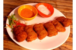 Breaded Chicken Nuggets Tandoori Eastco - Per 1Kg