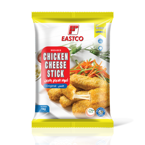 Breaded Cheesy Chicken Stick Eastco - Per 1Kg