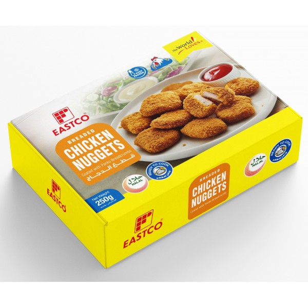 Breaded Chicken Nuggets Eastco - Per 250gm