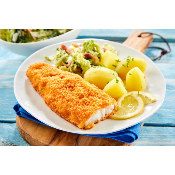 Breaded Zinger Fish Fillet Frozen 3Pcs - Per 1Kg
