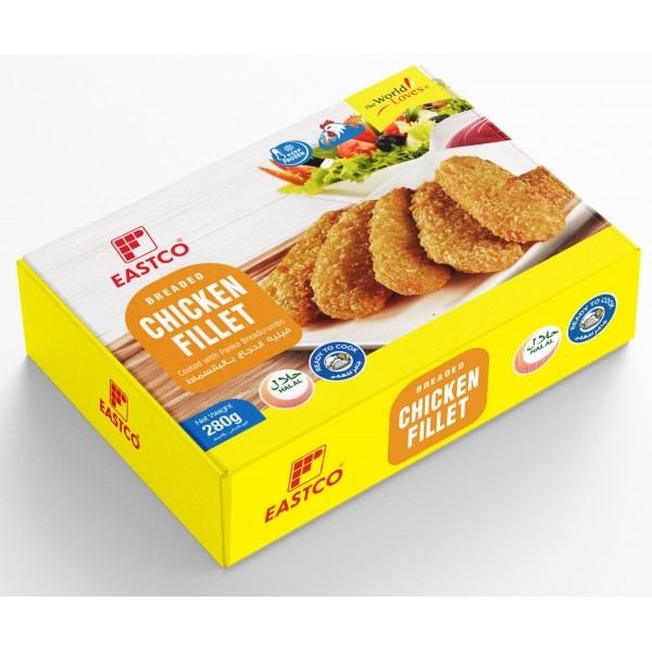 Breaded Chicken Fillet Eastco - Per 280gm