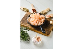 Frozen Shrimps Cleaned Semi Cooked Jumbo - Per 500Gm