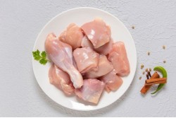Fresh Chicken - Curry Cut Skin-Less - Per 500gm