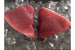 Fresh Tuna Black Fillet  With Skin Steaks - Per 1Kg