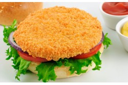 Eastco Breaded Cheese Burger Patty  - Per 1Kg