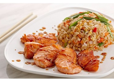 Salmon With Teriyaki Sauce