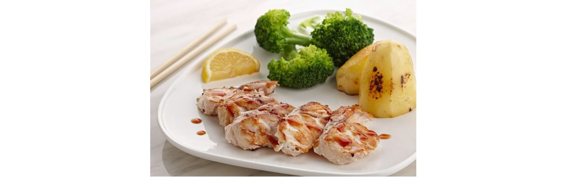 Grilled Hamour With Hebatchi sauce