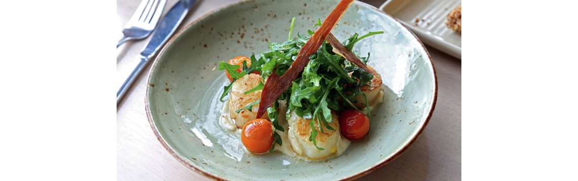 Sea Scallops With Cauliflower