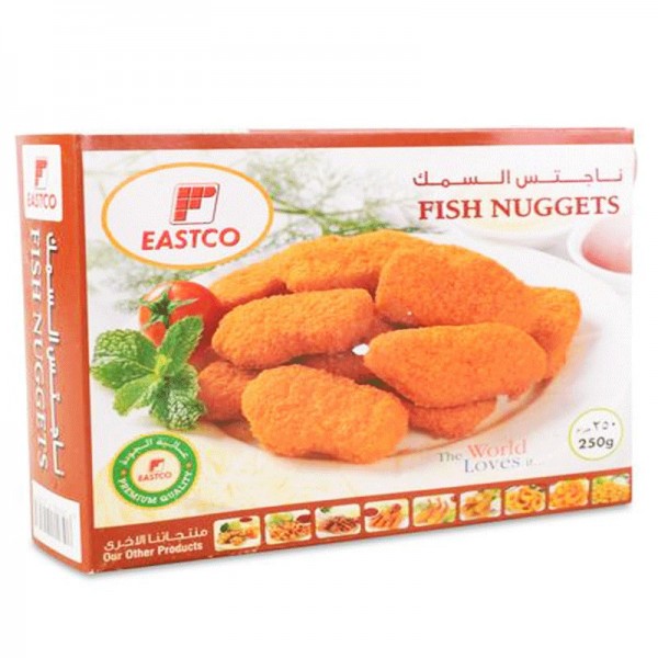 Eastco Breaded Fish Nuggets - Per 250Gm